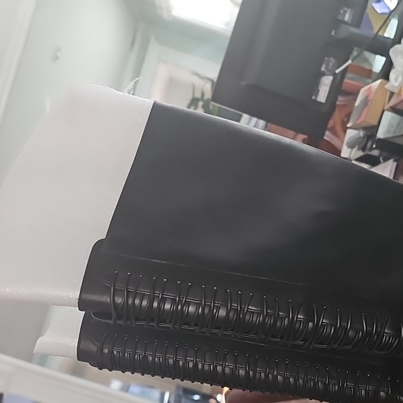 Cole Haan Maria Sharpova Black Over the Knee Lace Up Leather Boots 9B - Picture 11 of 14